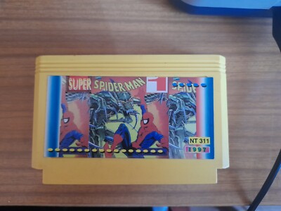 Spider Man FAMICLONE FAMICOM cartridge!