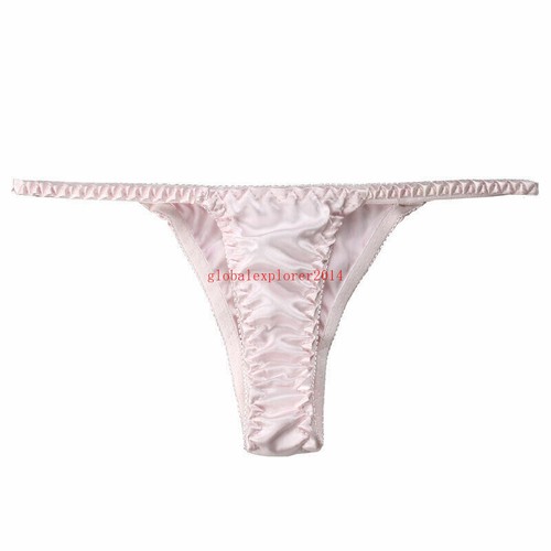 Mujeres Nuevas Tangas Bikinis Tangas Bragas 100% Seda Bragas Para Verano S M L XL