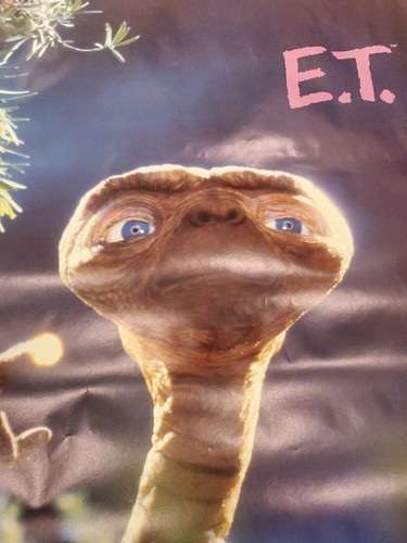 Poster Vintage E.T. Il film extraterrestre 1982 alieno lotto 3 #3 - Foto 8 di 21