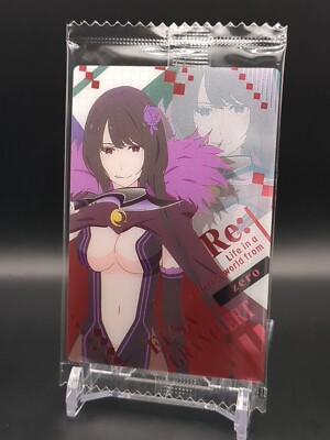Elsa Granhiert #11 UnOpen Re:Zero wafer card vol.4 Plastic Bandai 2021 Japan A2