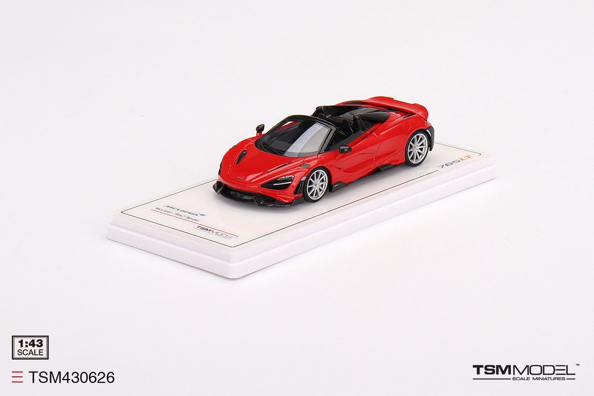 1:43 McLaren 765LT Spider -- Vermillion Red -- TSM-Model | eBay