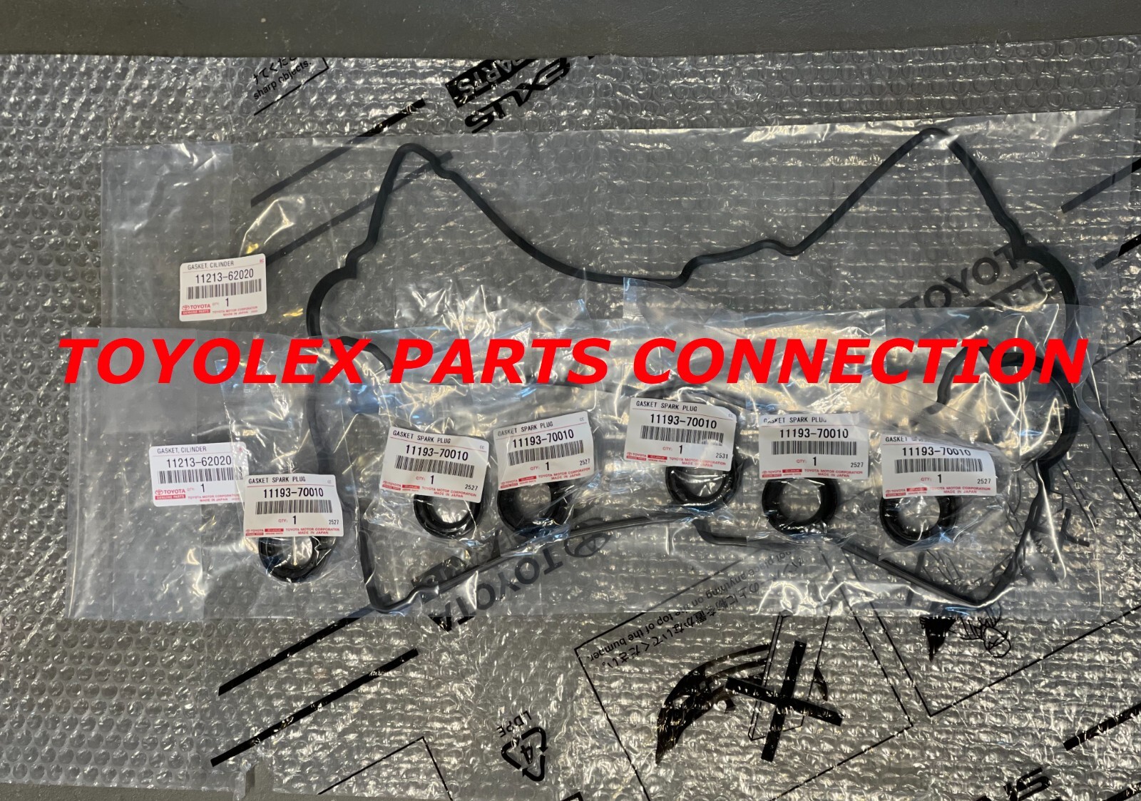 NEW GENUINE TOYOTA VALVE COVER GASKETS Grelly USA