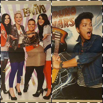 Bruno Mars Lavive Poster Sammlung Konvolut Gr. M