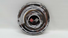 Chevrolet Chevy Corvette Chrome Wheel Cover Center Cap Screw On Vintage Metal