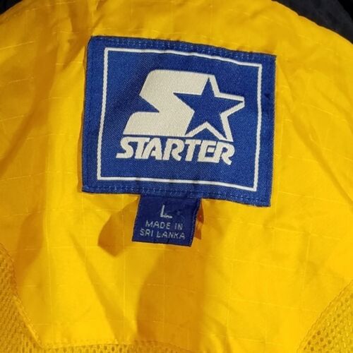 Vintage Starter Navy Windbreaker Men's Large - Imagen 3 de 4