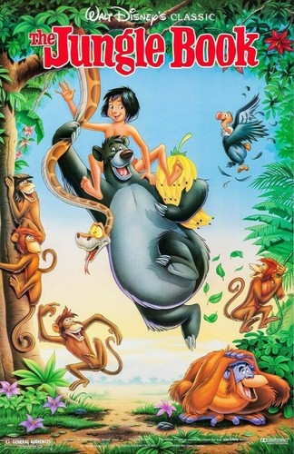 NEW OSP Publishing Lot of 4 Disney Posters Peter Pan Jungle Book Ferngully 1990s - Picture 5 of 6