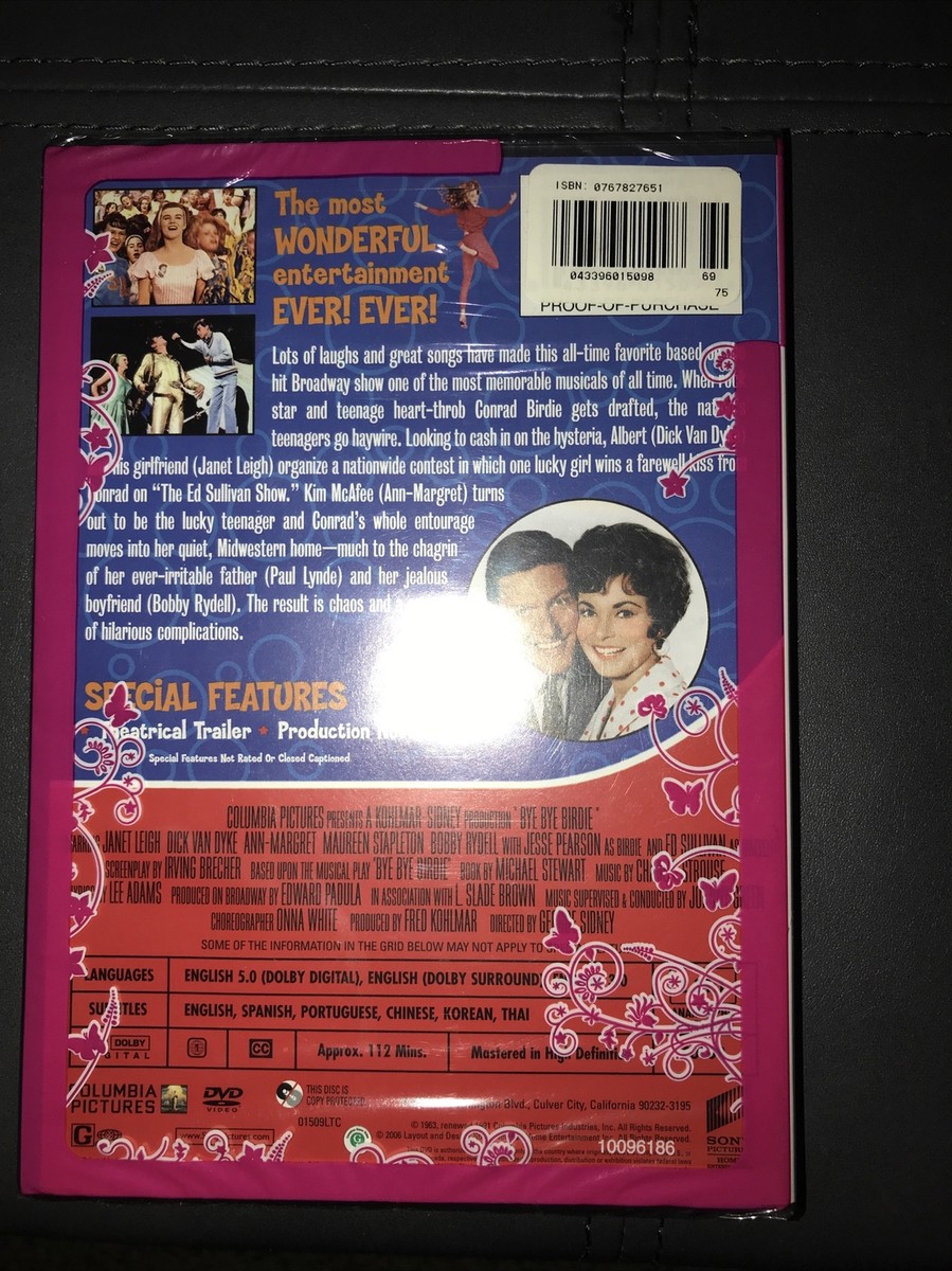 Bye Bye Birdie (DVD, 1999) 43396015098| eBay