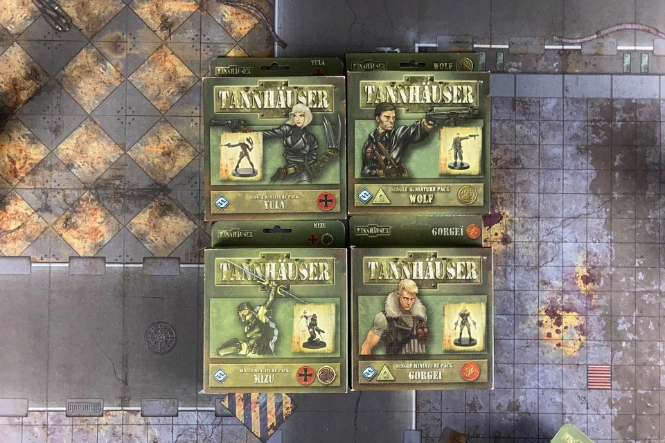 Десять миниатюрных наборов Tannhauser плюс настольная игра Tannhauser 2011 - Изображение 3 из 4