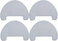 Shoe Hole Toebox Toeburst Blowout Prevention Repair Self Adhesive Patch White