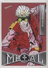 2020 Upper Deck Marvel X-Men Metal Universe PMG Red 93/100 Boom-Boom #11 n1u