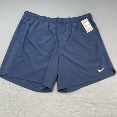 Nike Shorts Mens XXL Blue Challenger 5  Dri-Fit Brief Running DV9344-451 Tech