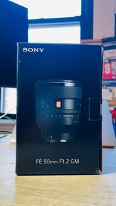 Sony Fe 50Mm F1.2 Gm Lens Sel50F12Gm Box Only - Sony 50mm F1.2 GM