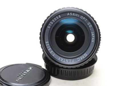 Pentax SMC 28mm f/3.5 manual focus wide angle lens