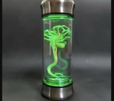 Alien Leuchtglas Xenomorph Specimen Facehugge...