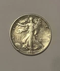 1937 Walking Liberty Half Dollar Silver Coin