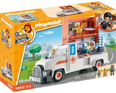 Playmobil 70913 Duck on Call Notarzt Truck Fahrzeug Einsatz-Wagen Spielzeug-Set