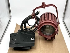 Mole-Richardson 407 1000W 6" Baby SolarSpot Stage Light - Tested, Needs New Bulb