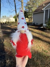 Valentines Day Gnome Plush Decoration