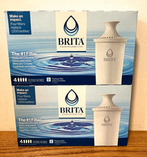 8-Pack Genuine BRITA Replacement Water Filter for Pitchers NEW 2 x 4 Packs 42432