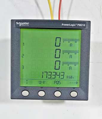 Schneider Electric Power Logic PM210 Stromzähler PM210MG 100-415VAC 50/60Hz @02