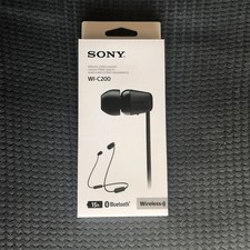 Sony WI-C200 Wireless Bluetooth In-Ear Headphones Neckband Black