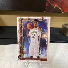 Topps 2025-26 Holiday Rookie Derik Queen #H173 New Orleans Pelicans
