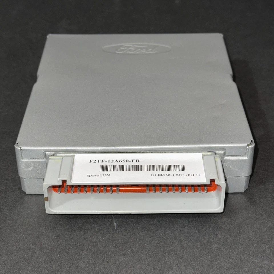 F2TF-12A650-FB Reman 1992 1993 Ford F150 F250 F350 5.8L C6 Engine Computer ECM - Image 3 of 3