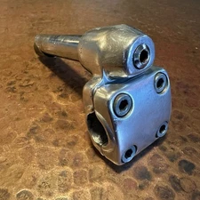 Vintage Lee Chi MX-550 Old School Bmx Stem Diamond Back Silver Quill 21mm HK 80s