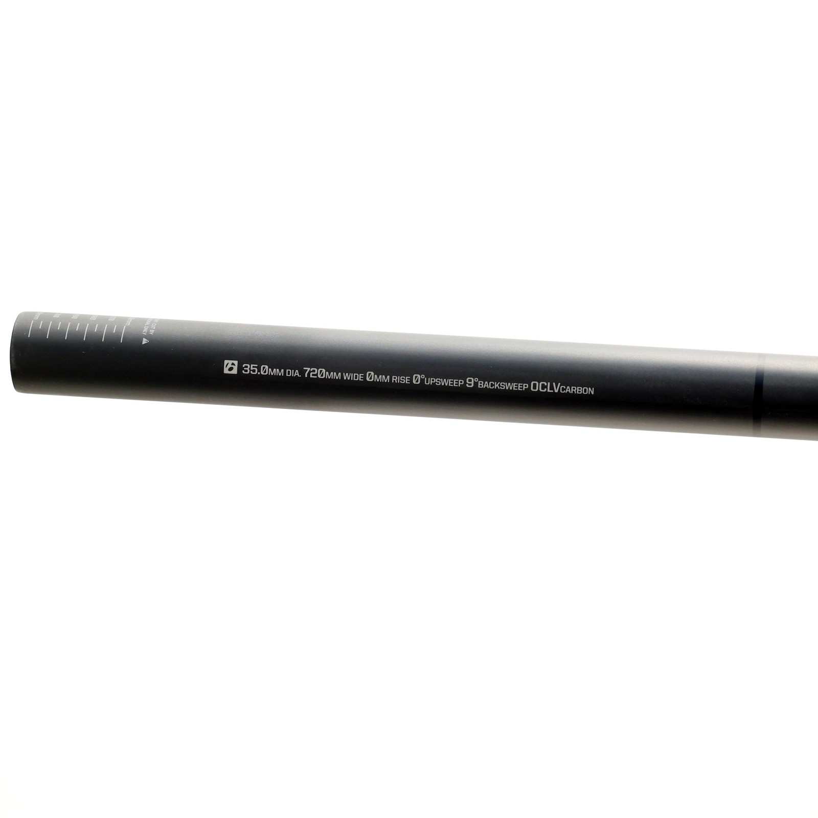 Bontrager Kovee XXX Carbon Handlebar, 35mm Clamp, 720mm Width, 9&deg; Back Sweep