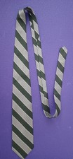 Brooks Brothers tie, green stripes, pre-owned