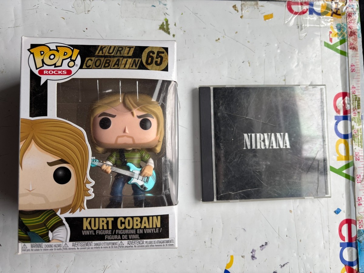 Funko Pop! Vinyl: Kurt Cobain #65 for sale online | eBay