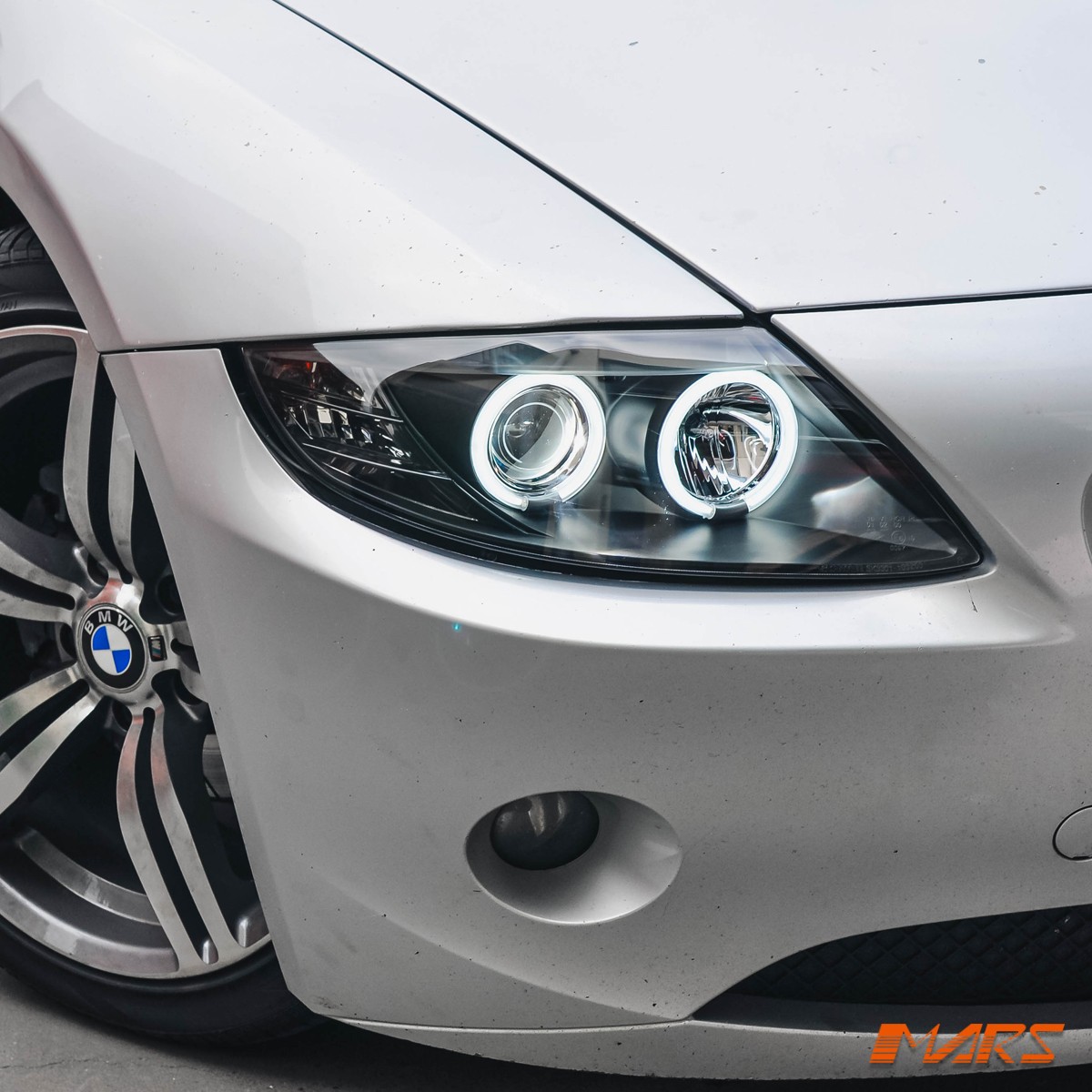 自動車 CY43GH4 Black CCFL Angel-Eyes Projector Head lights for BMW Z4 E85 E86