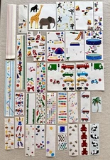 VTG Mrs Grossmans Stickers By The Yard 1970s 80s 90s New/used Scrapbooking Craft