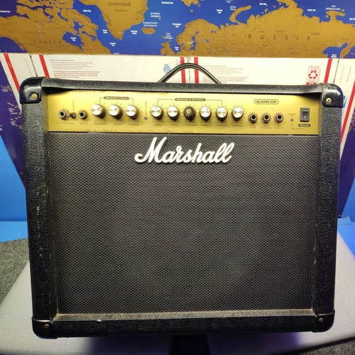 Marshall G30RCD 2-Channel 30-Watt 1x10 Solid State Guitar Combo Amplifier Black