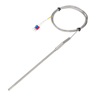 E Type Temperature Sensor Probe 1.5M Cable 4x150mm Probe Thermocouple