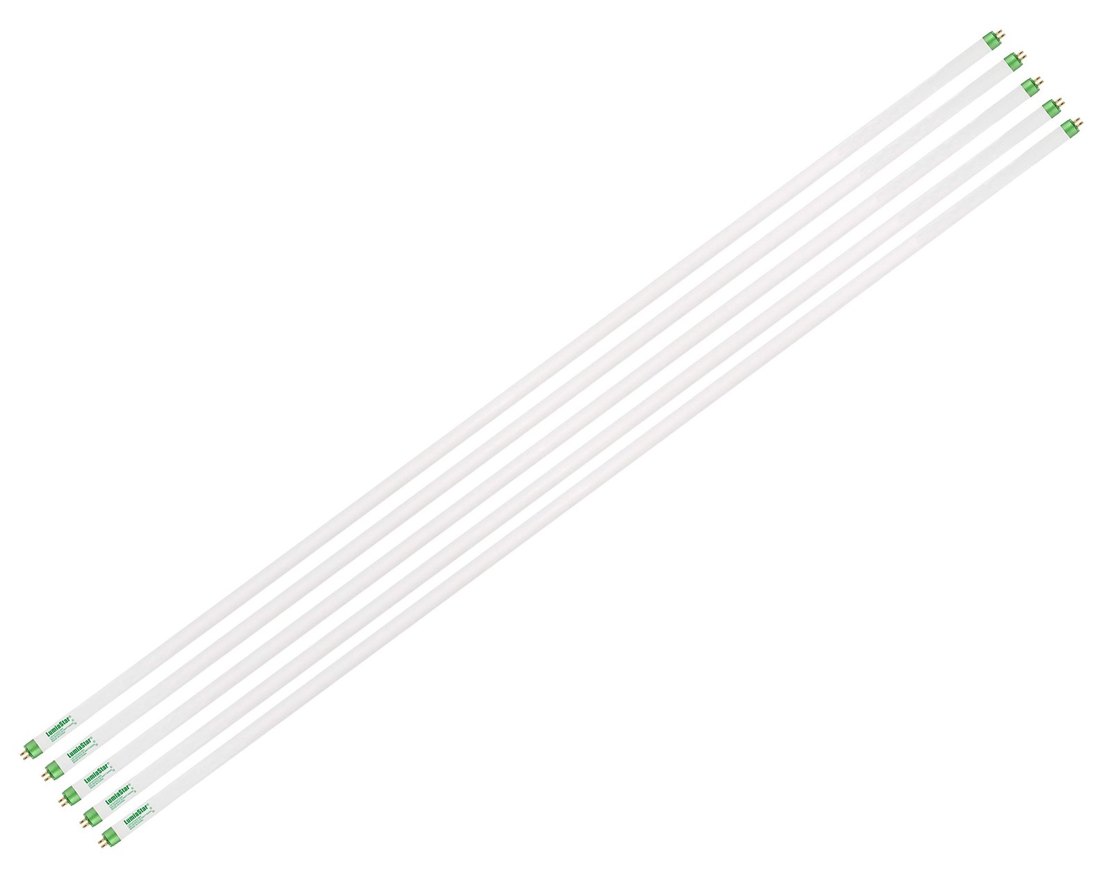 4FT 54W T5 HO 6500K Fluorescent Grow Light Bulbs - Pack of 5