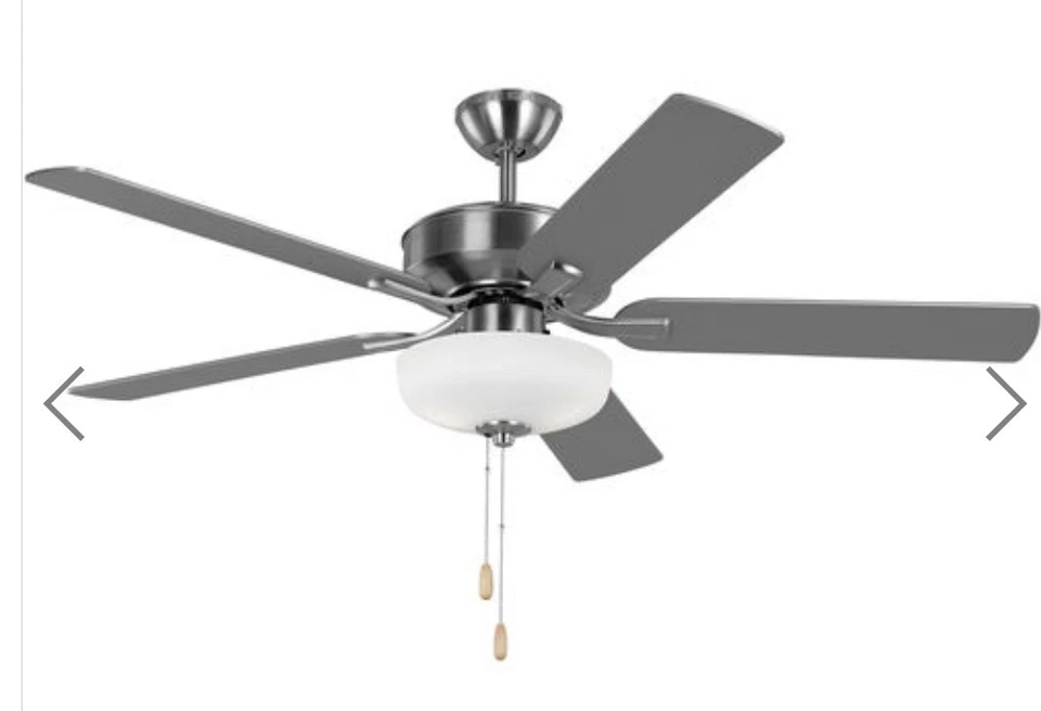 Monte Carlo Fan Collections Linden DC Brushed Steel - Image 2 of 4