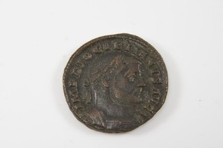 O43V05 Uralte Bronze Münze