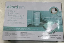 Janibell Akord Slim 2 Pack Refill Liners Series 280 New dispose adult briefs