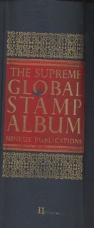 Minkus 4" Supreme Global Stamp 2 Post Album (Vol II) M