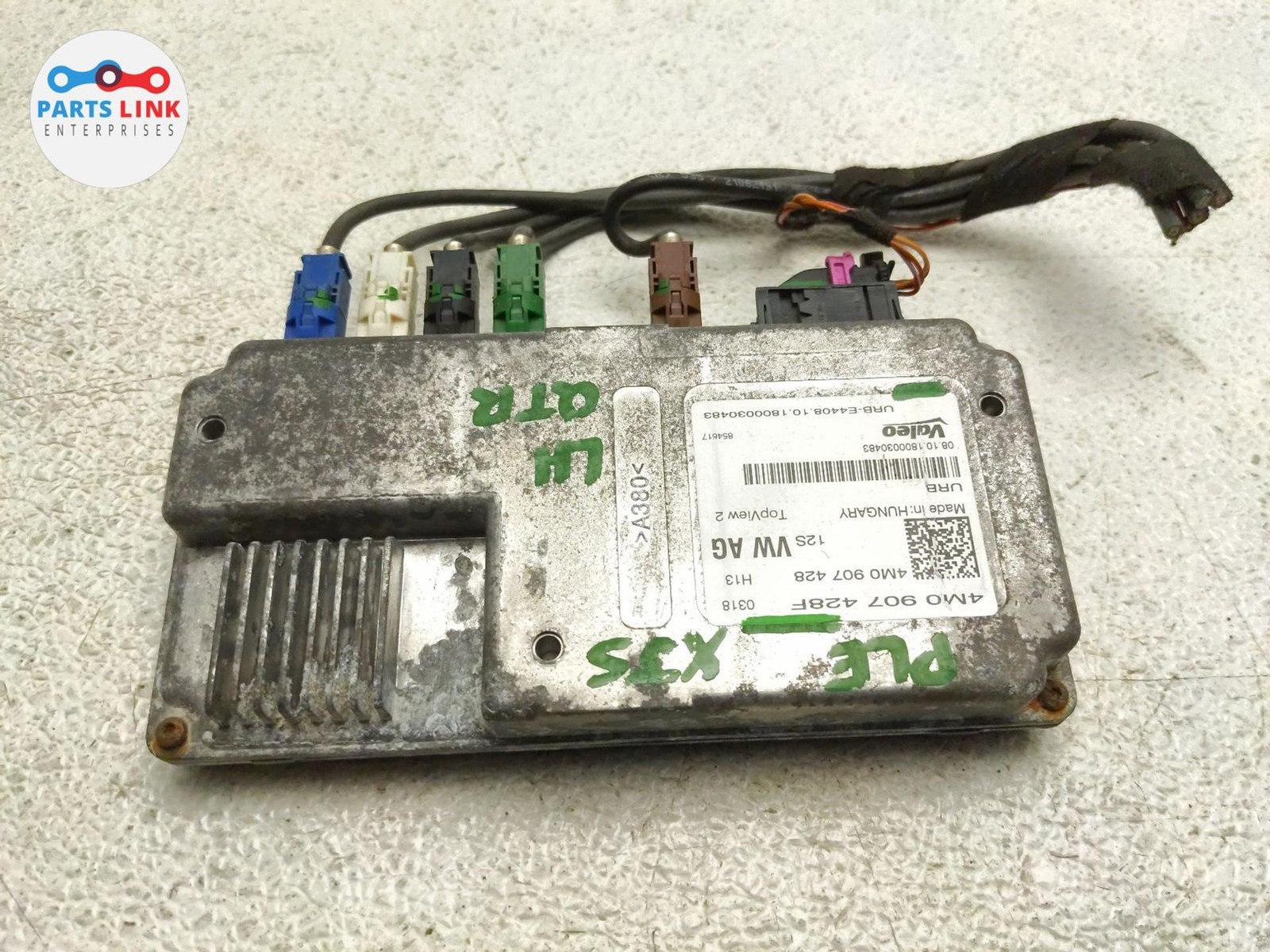 2016-20 BENTLEY BENTAYGA DRIVER ASSIST CAMERA CONTROL MODULE BRAIN 4M0907428F