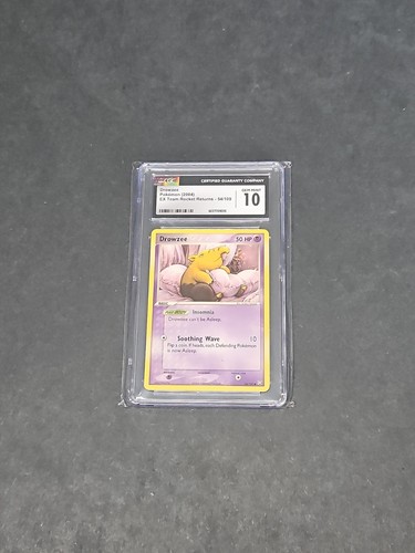 Drowzee graded CGC 10 for sale on eBay