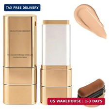 Dual-Ended Concealer Foundation Stick,Foundation Stick Korean 3 in 1 NATUR