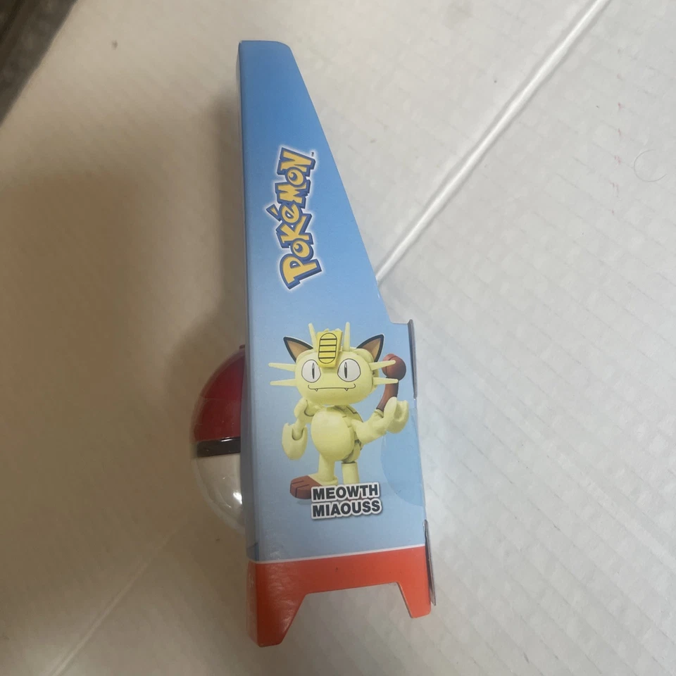 Mega Construx Pokémon Poke Ball Star Series "Meowth" 30 Pcs FACTORY SEALED 6+ - Image 2 of 4