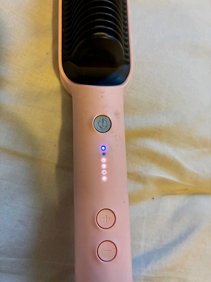 TYMO Ring Hair Straightening Comb - HC 100R - Pink - Image 4 of 4