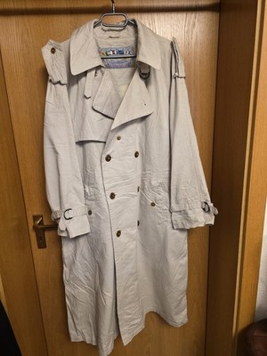 rue Vintage   80s Style   Trenchcoat   Derrick Mantel/ Marke Le Frog/Größe: M