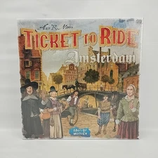 Ticket to Ride Amsterdam Board Game by Days of Wonder New Sealed 