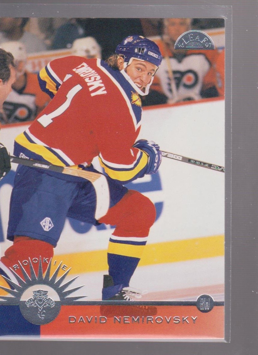 Florida Panthers Cards Inserts Vintage Rookies Collection