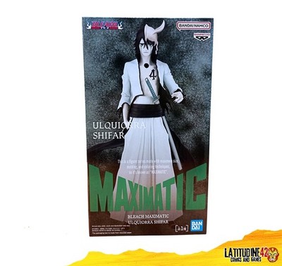 BLEACH ULQUIORRA SHIFAR MAXIMATIC ACTIONFIGUR 23 CM BANDAI BANPRESTO