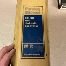 CAT Caterpillar 304 CR SERVICE SHOP REPAIR MANUAL MINI-EXCAVATOR GUIDE, NAD BTN
